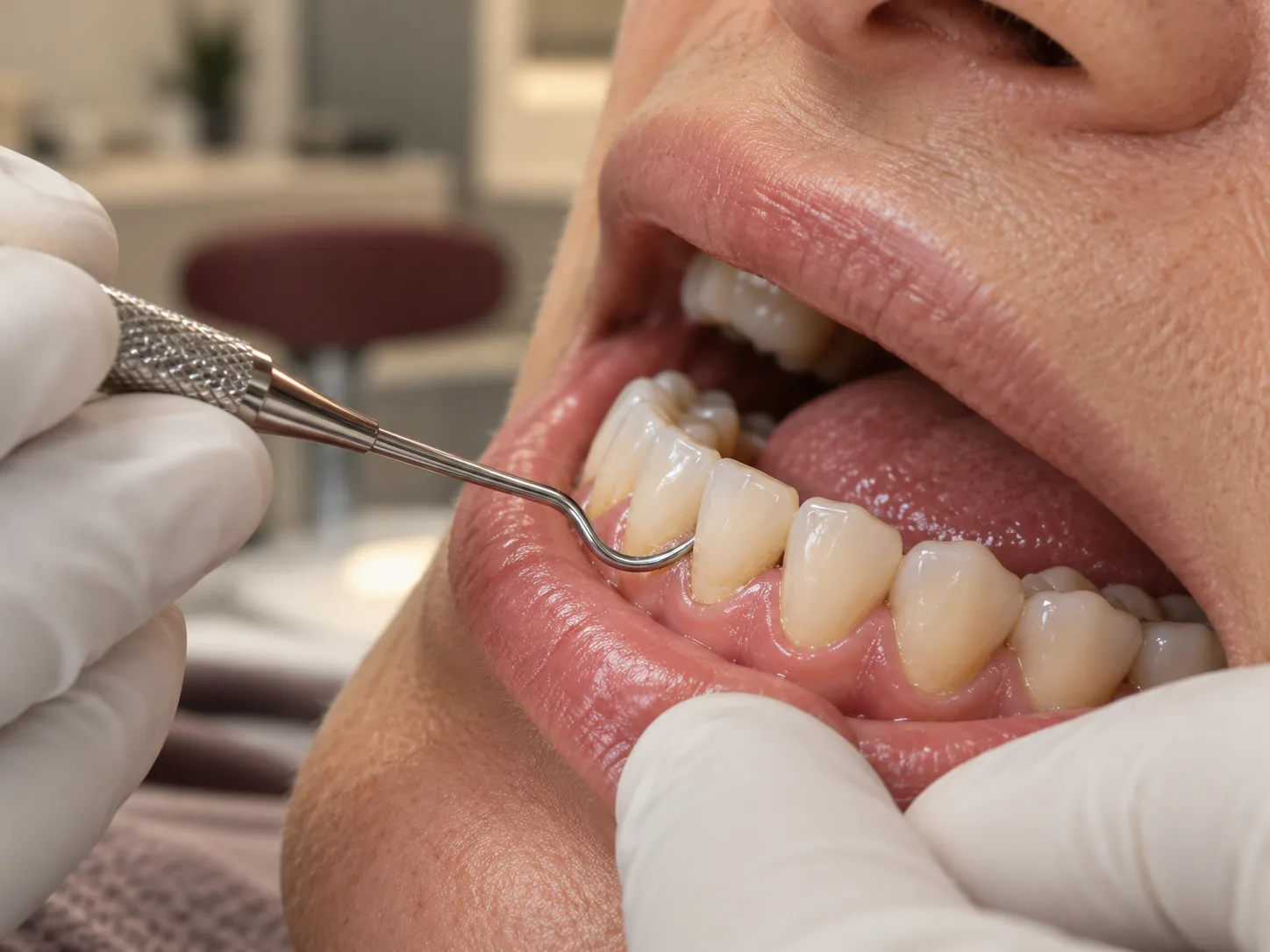 Raspagem periodontal